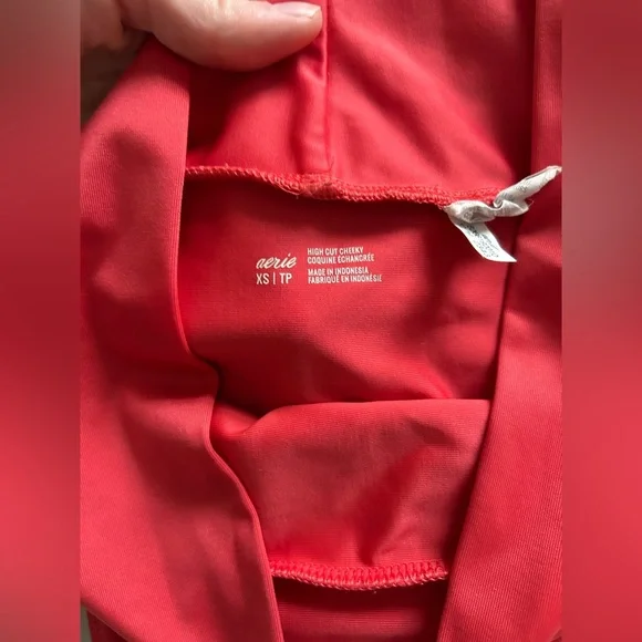 Aerie Cheeky High-Cut Bikini Bottom - Picture 2 of 4